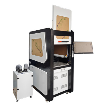 Enclosed High Peak Power MOPA Fiber Laser Marking Machine for Anodized Layer Ablation