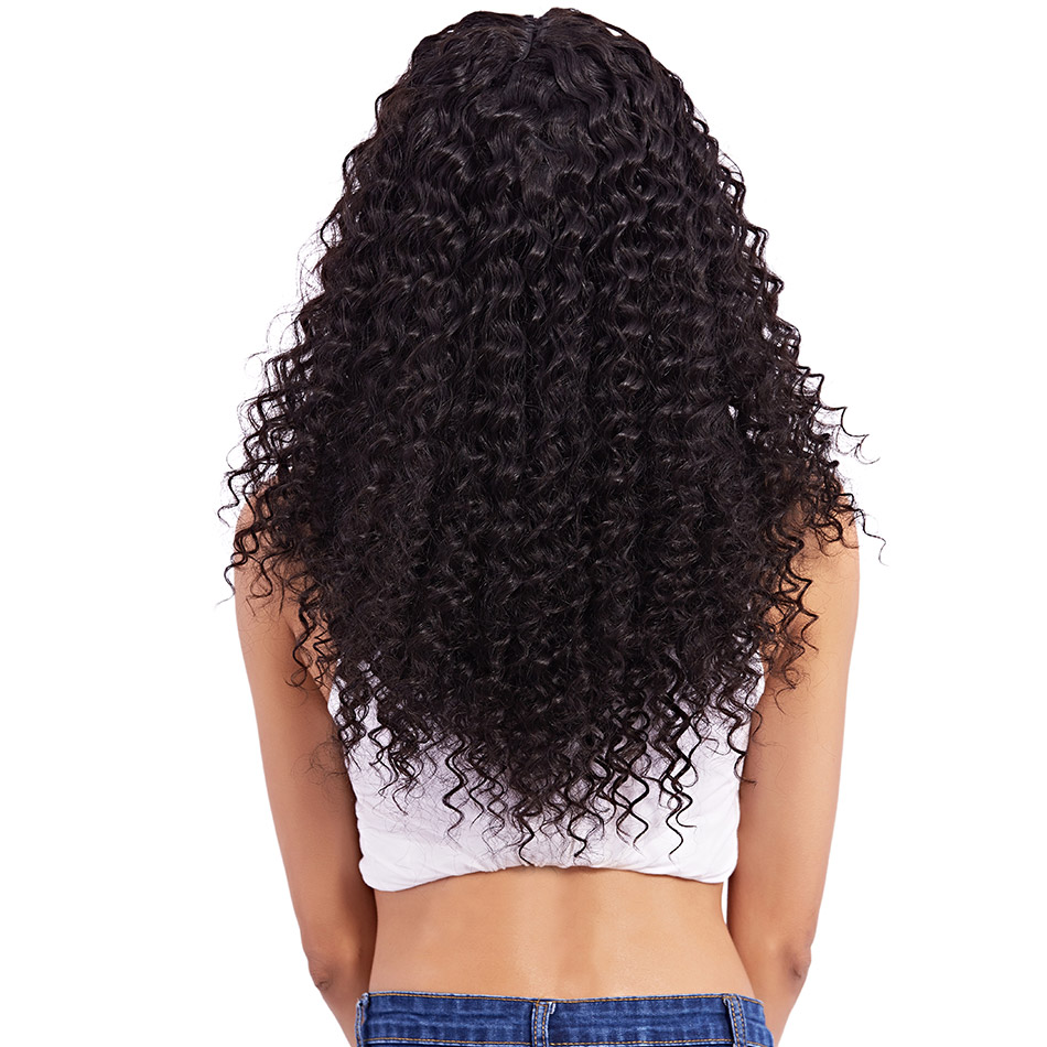 Hand Tied To Swiss Lace Deep Wave Virgin Bohemian Human Hair 360 Frontal Lace Wigs