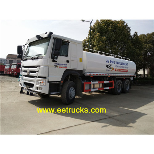 SINOTRUK 10 Sprinklers de limpieza de calles Wheeler