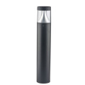 LEDER Dimmable Black Aluminum CREE Led Bollard Light