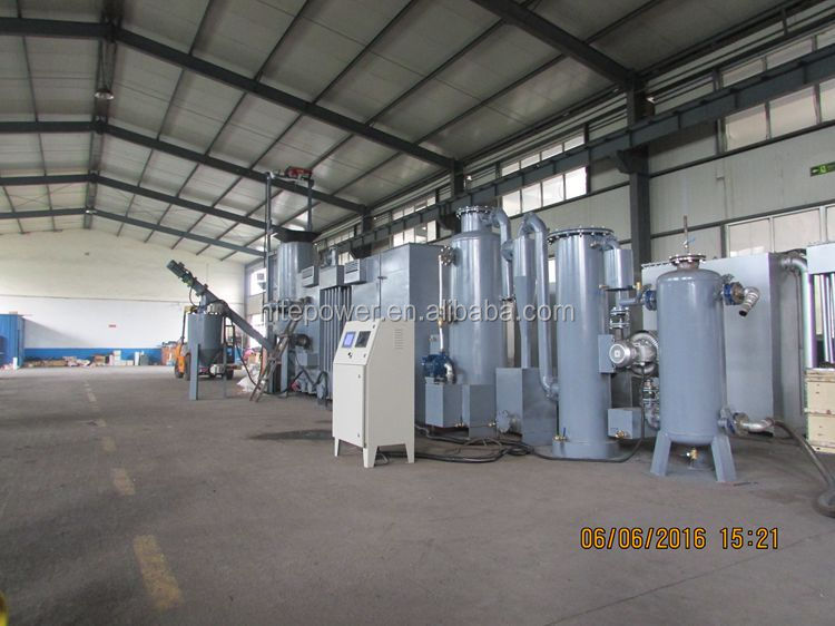 High quality factory biomass gasifier