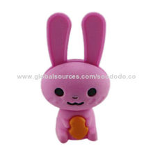 Rabbit-shaped animal TPR gift eraser