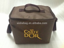 oxford+2mm alu foil insulated Cooler Bag with embroider logo