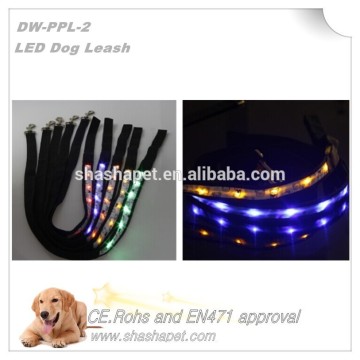 Waterproof led dog leash with dog leash led wholesale pet collars