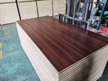 15mm Laminated Wood Grain Color Furniture MDF Board