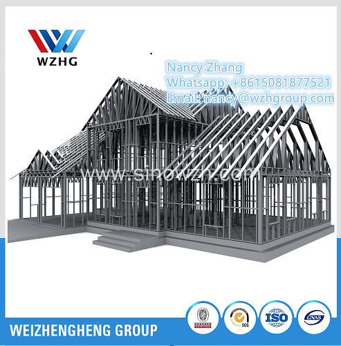 Australia Standard Light Gauge Steel Frame Prefab House