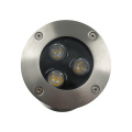 Waterproof stainless steel underwater light for outdoor use