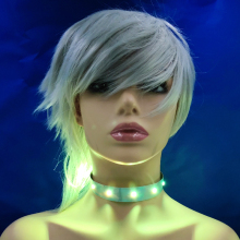 Custom LED Light Chokers for Rave Parties