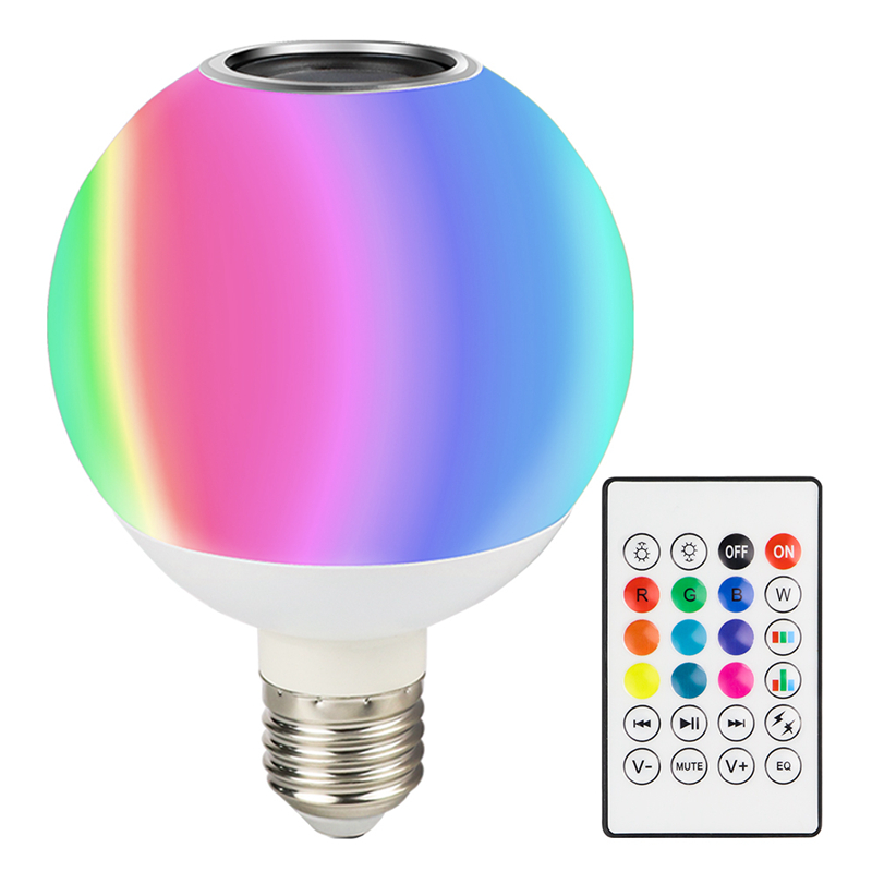 Led Wireless Remote Music Blub Lamp