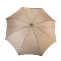 Ladies Plain Color Manual Open Straight Umbrella