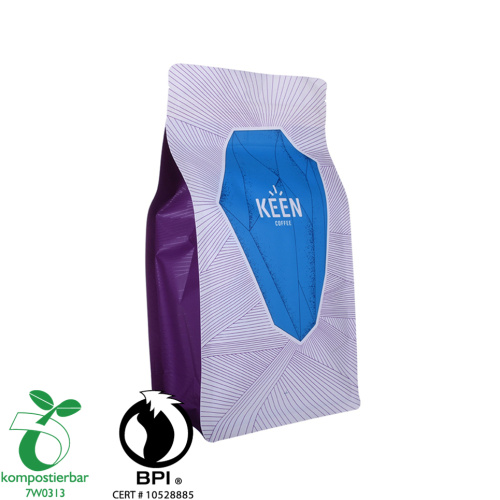 Proveedor de bolsas biodegradables Ziplock Flat Bottom Pla en China