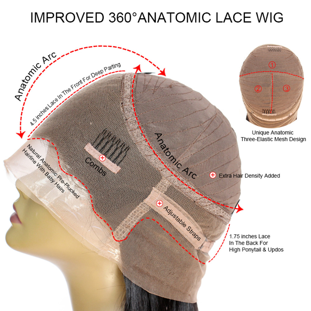 Wholesale Cuticle Aligned Hair Vendors Hd Thin Lace Wig Human Hair 360 Transparent Lace Frontal Wigs For Black Women Human Hair