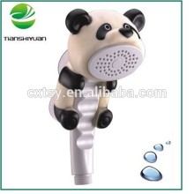 Cartoon panada shower head kids hand showers bathroom