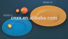 plastic rimmed plate /cake plate/dinner plate