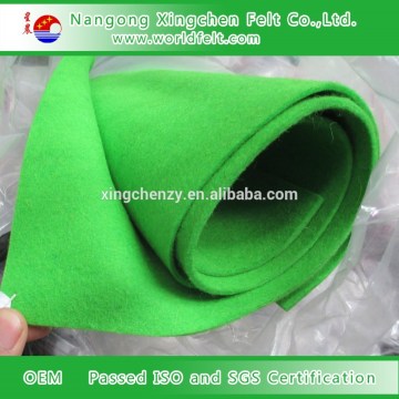 pressed colored wool felt