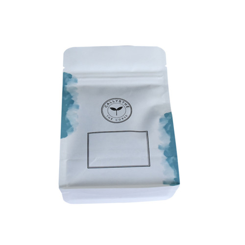 Bionedbrydelig fleksibel emballage taske med ventil
