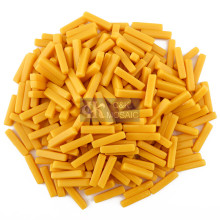 Apricot Nectar Small Rectangle Glass Mosaic