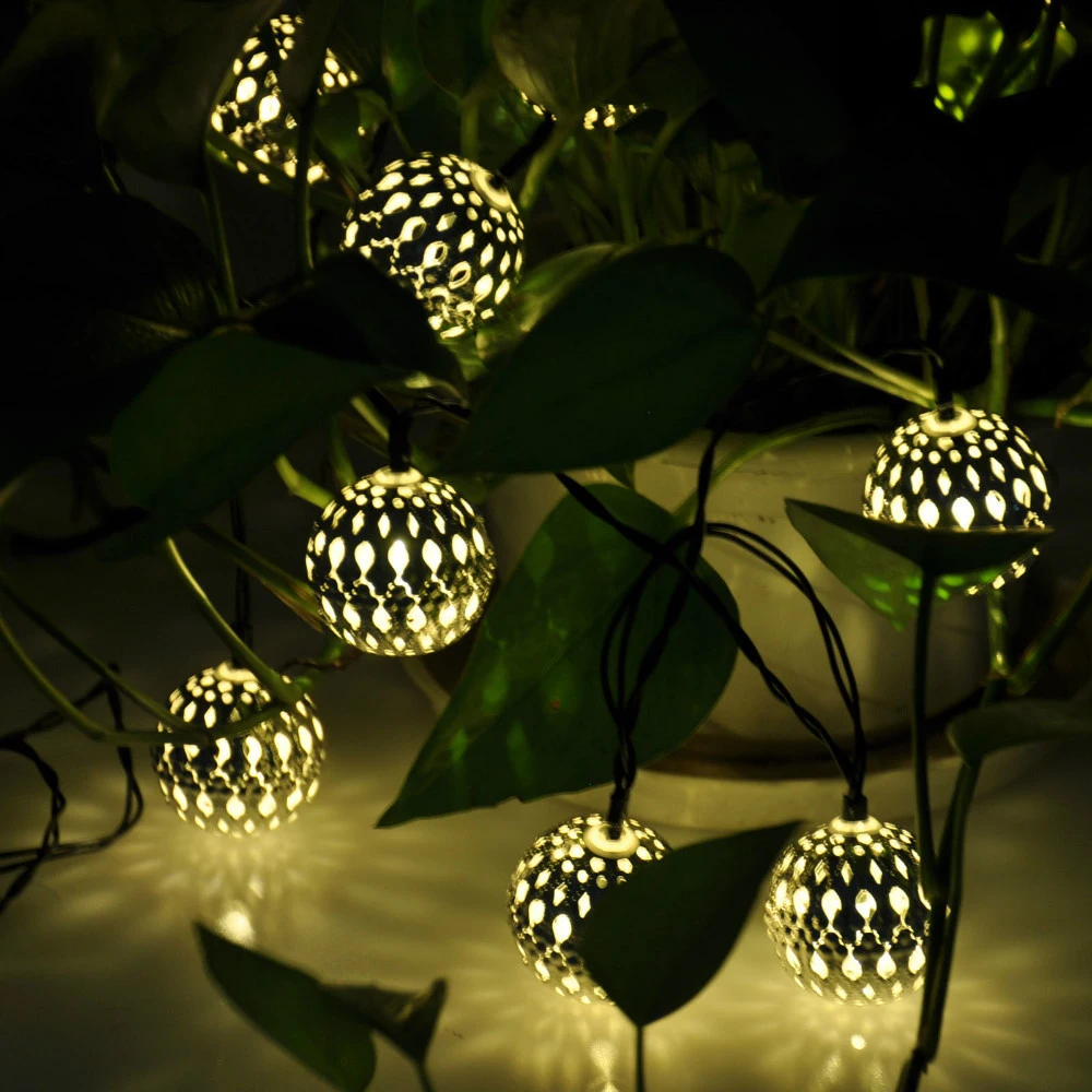 Waterproof Outdoor Warm White Morocco LED Light String