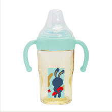 240ml PPSU Wide neck square feeding bottle