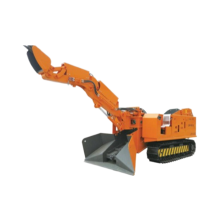 CE Certified Rear-Mounted Backhoe Loader Excavator Muck Loader