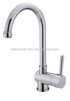 Water Conservation- Copper Single-lever Kitchen Faucet M-123B