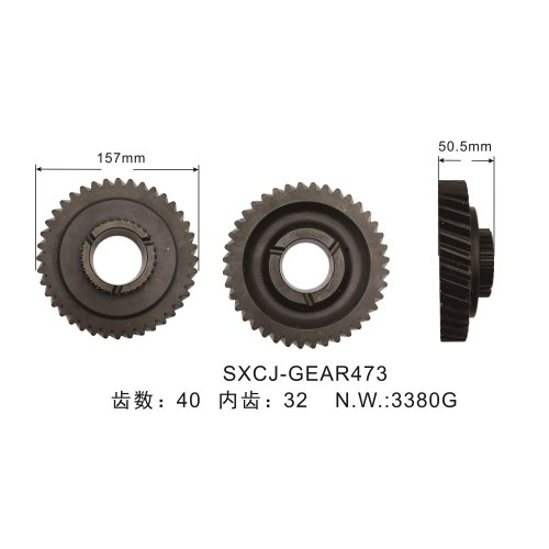 Auto Parts Transmission Gear para JCB OEM44503009