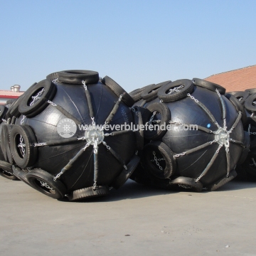 Dia 1m ship rubber fender/pneumatic fender