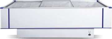 900L supermarket used deep freezer/sliding door freezer WDD-900