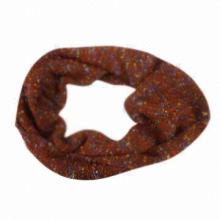 Snood, Made of 100% Acrylic Boucle, Fancy Yarns