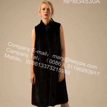 2019 Women Reversible Kopenhagen MInk Vest