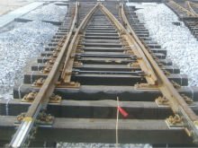 rail switch and crossing