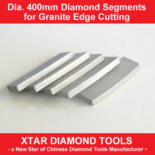 Granite Edge Cutting Segments with Premium Diamond