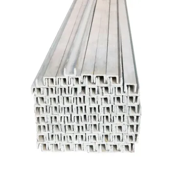 Hot Dipped Galvanized U Steel Channels