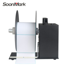 Automatic label rewinding machine Barcode label rewinder