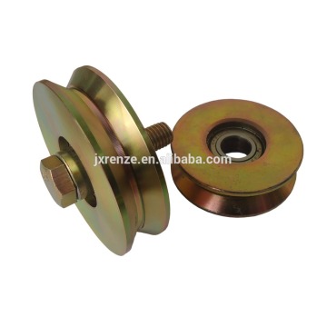 bearing sliding gate wheels Y groove, V groove and U groove