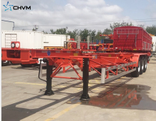 Skeleton Container Semi Trailer Shipping Container