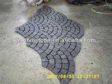 Basaslt Paving Stone, Fan Shape Paving Stone,G684 Paving Stone