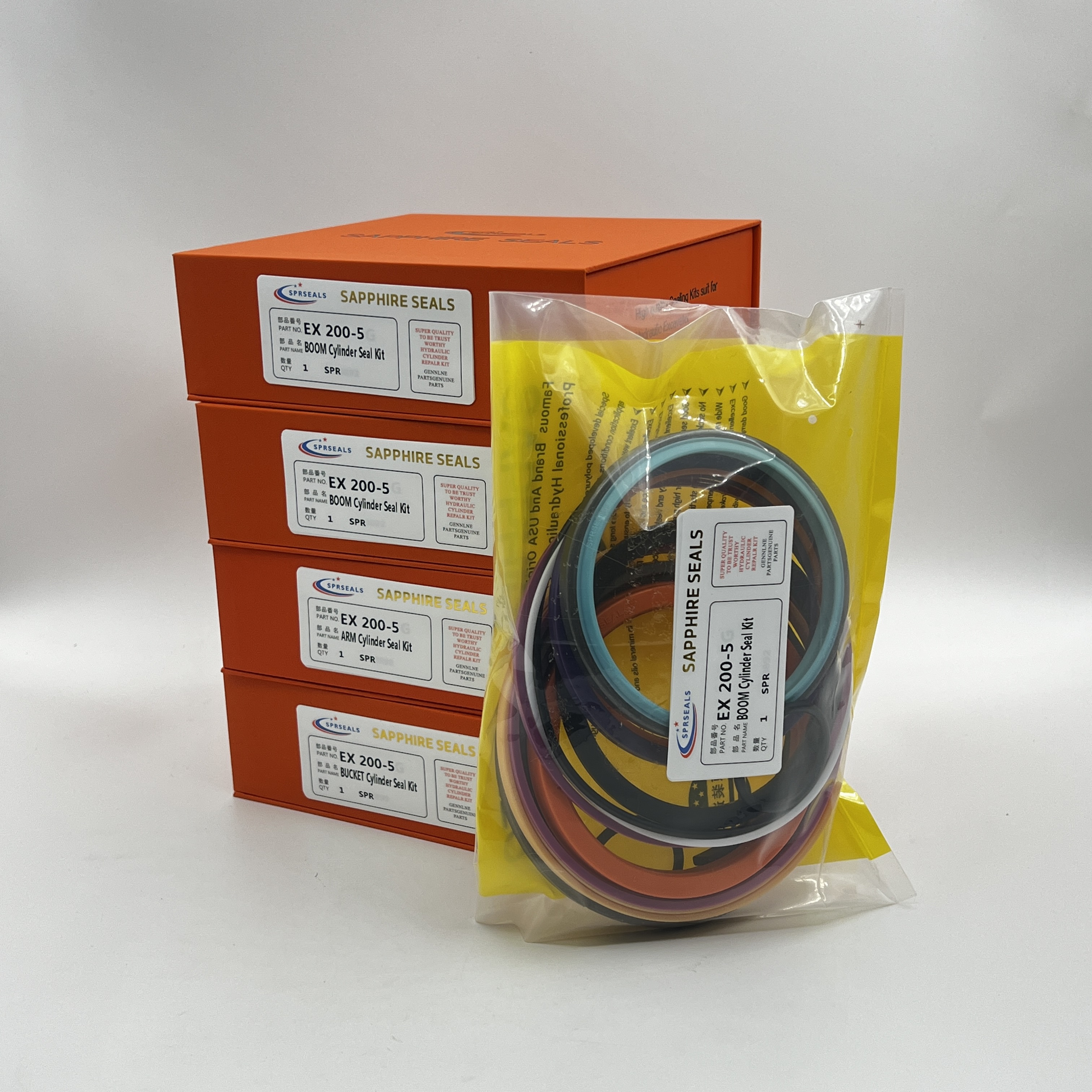 Hitachi EX200-5 Hydraulische cilinderreparatiesets