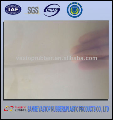 thin clear silicone rubber sheet