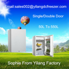 yilang 50 to 90 salor dc refrigerator with single door cheap mini refrigerator