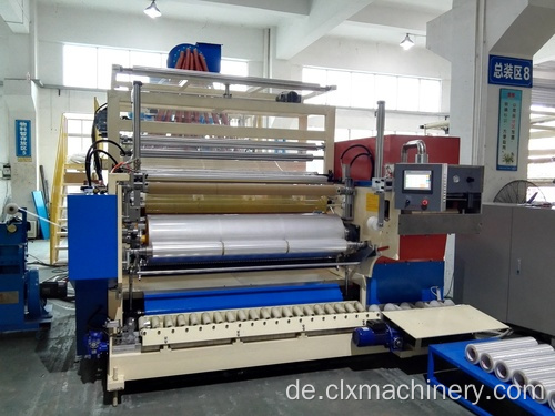 Drei Extrudern PE Paletten Stretchfolie Maschine