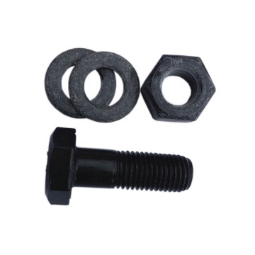 Plain Finish Grade A325 Hex Structural Bolts