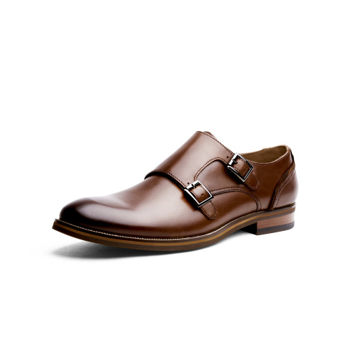 Zapatos de hebilla de negocios de hombres Oxford