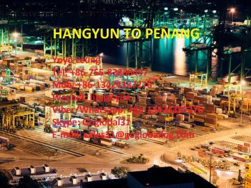 Zhongshan Hangyun Sea Freight to Malaysia Penang