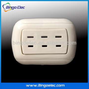 surface mounted wall socket