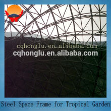 Steel Space Frame Tropical Garden