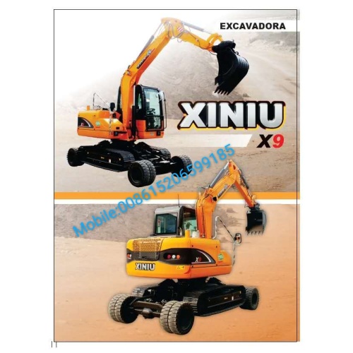 Irene Rhinoceros wheel-crawler excavator X9