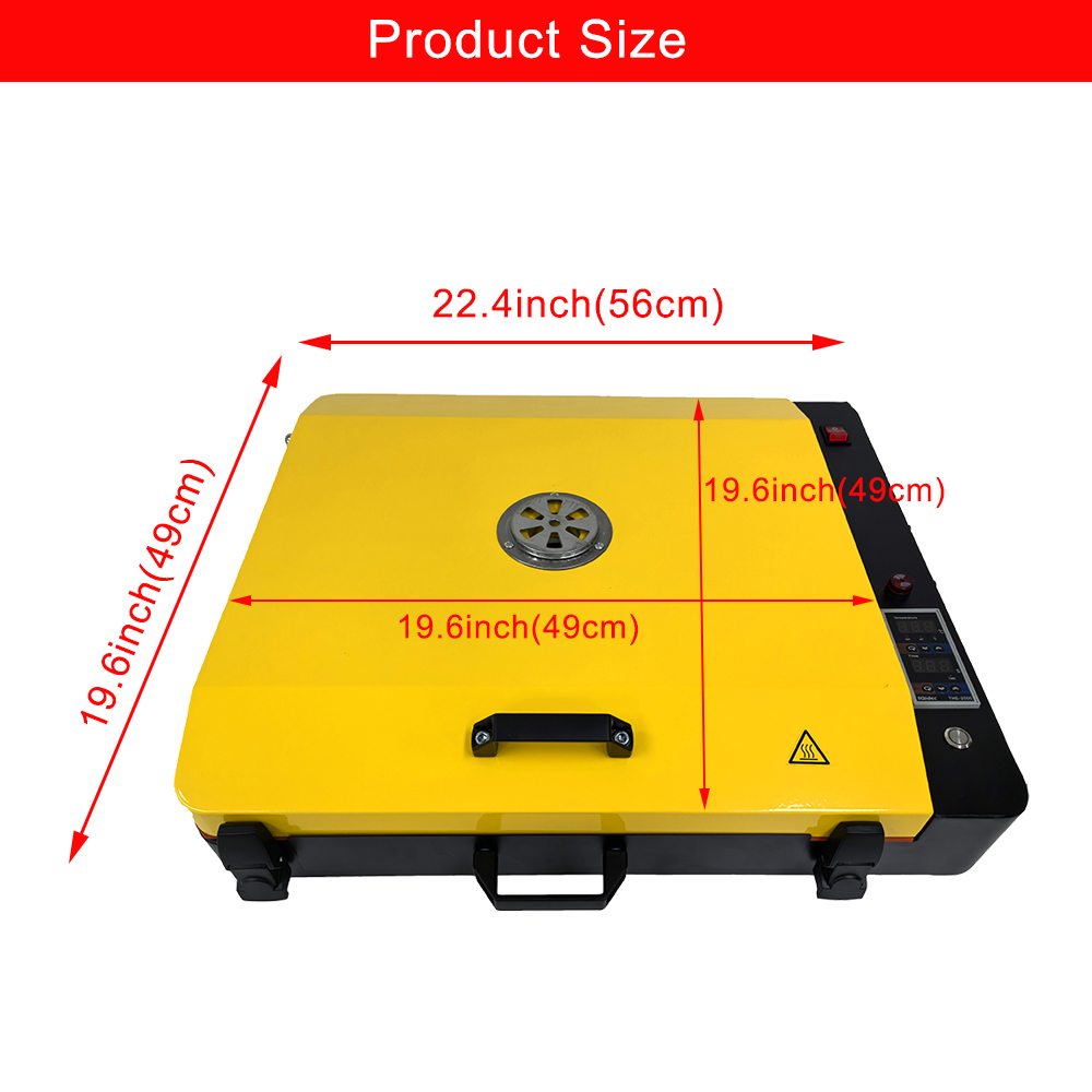 Wholesale Baking Heat Transfer DTF Film Hot Melt Powder A3 A2 DTF Curing Oven dryer