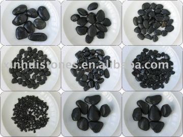 black pebble stone