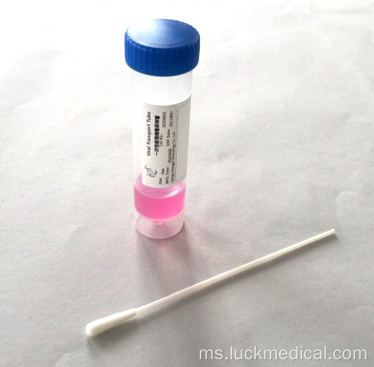 Tiub UTM/VTM 50ml dengan swab dengan FDA